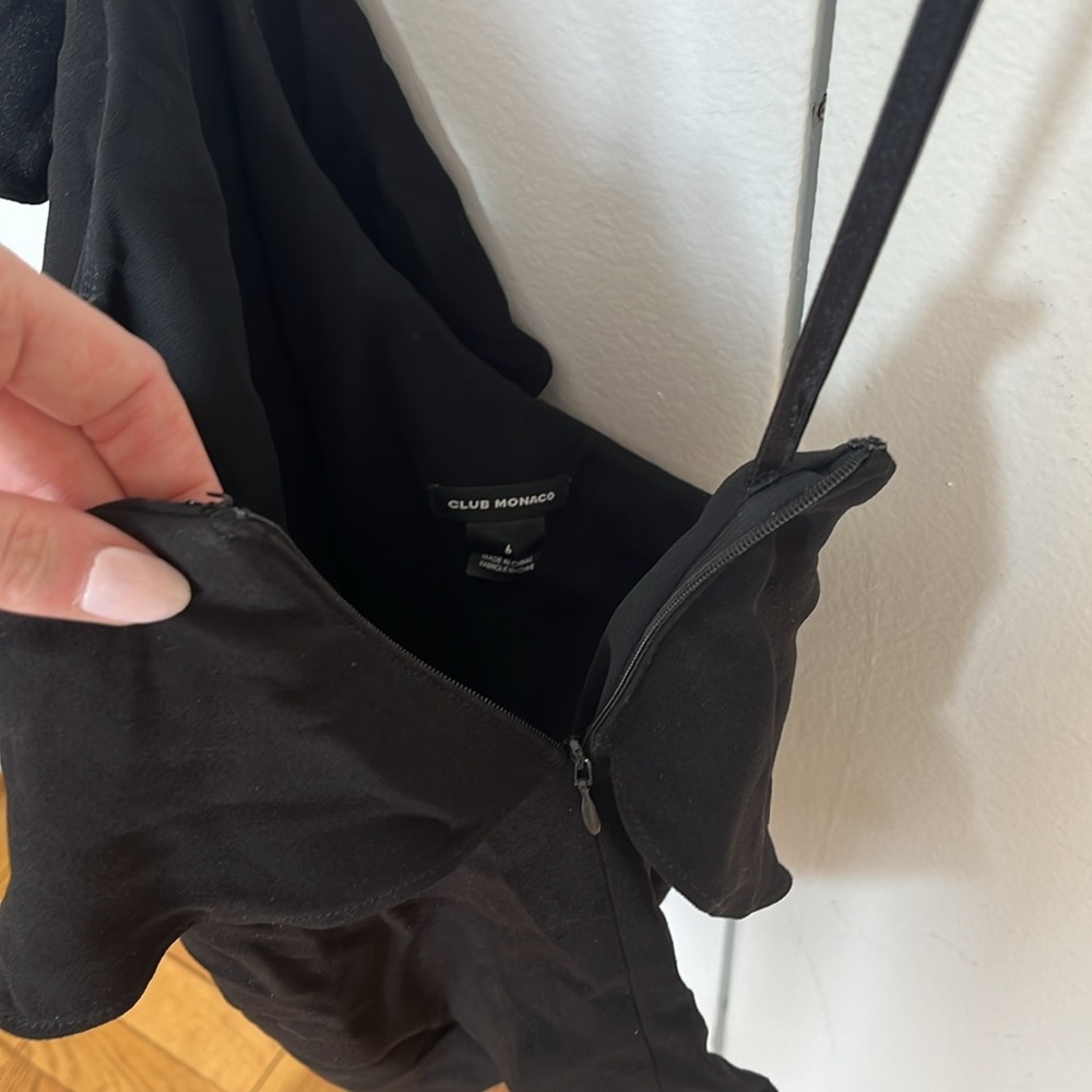 Club Monaco one shoulder ruffle top - Picture 5 of 14